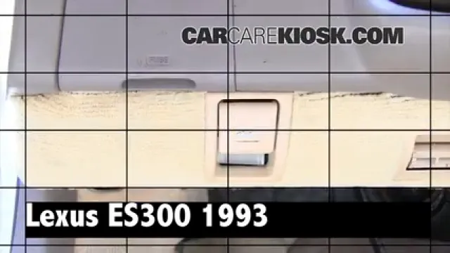 1993 Lexus ES300 3.0L V6 Review